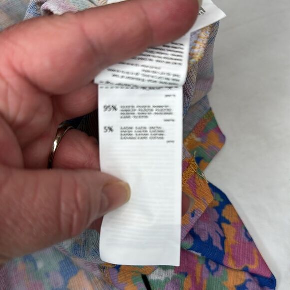 Reserved Floral Print Dress, Size XS - Picture 8 of 9